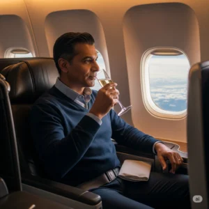 Business Class Flight to Europe