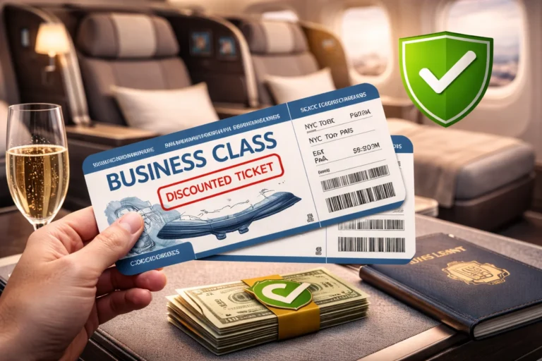 discounted business class flight deals