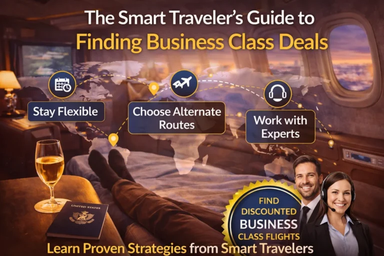 discounted business class flights deals