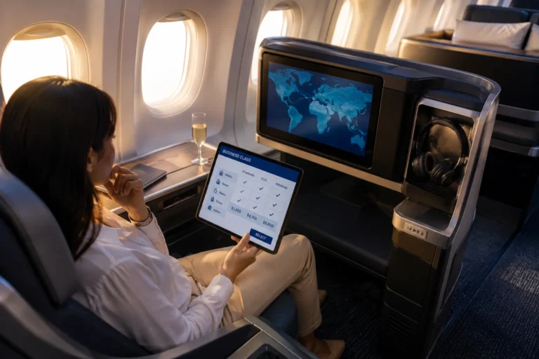 How Airlines Price Business Class Cabin Seats