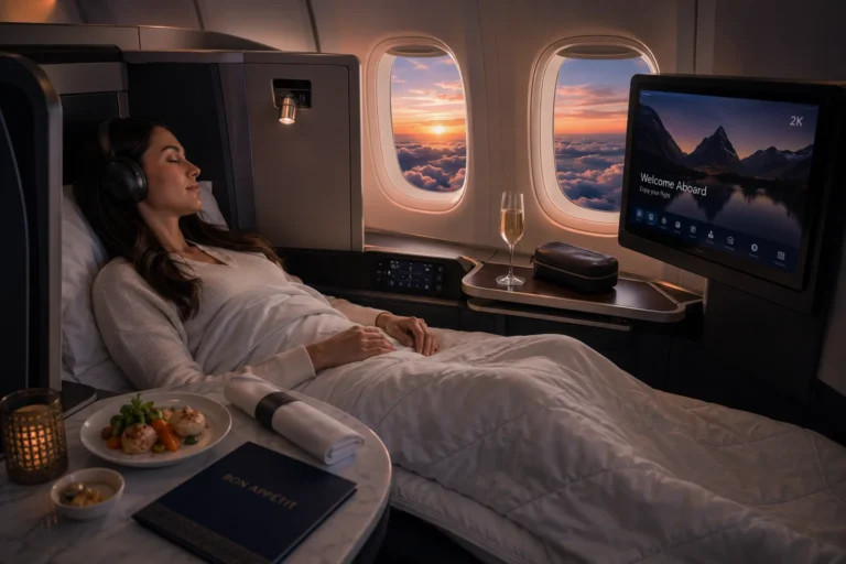 The Most Comfortable Long Haul Flights Around the World