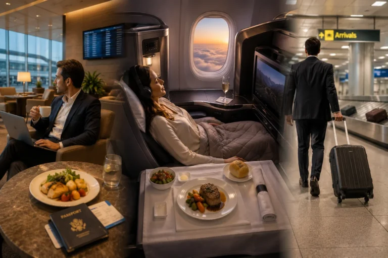 Luxury Journey Lounge to Arrivals